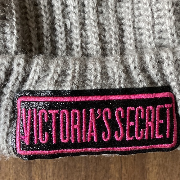 Victoria’s Secret gray beanie - Picture 4 of 12